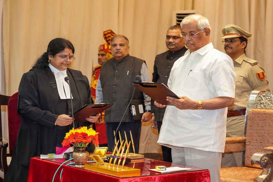 Justice G Anupama Chakravarthy takes oath