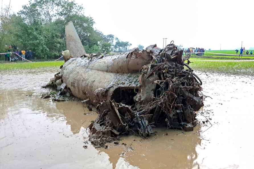 IAF aircraft crashed in WB