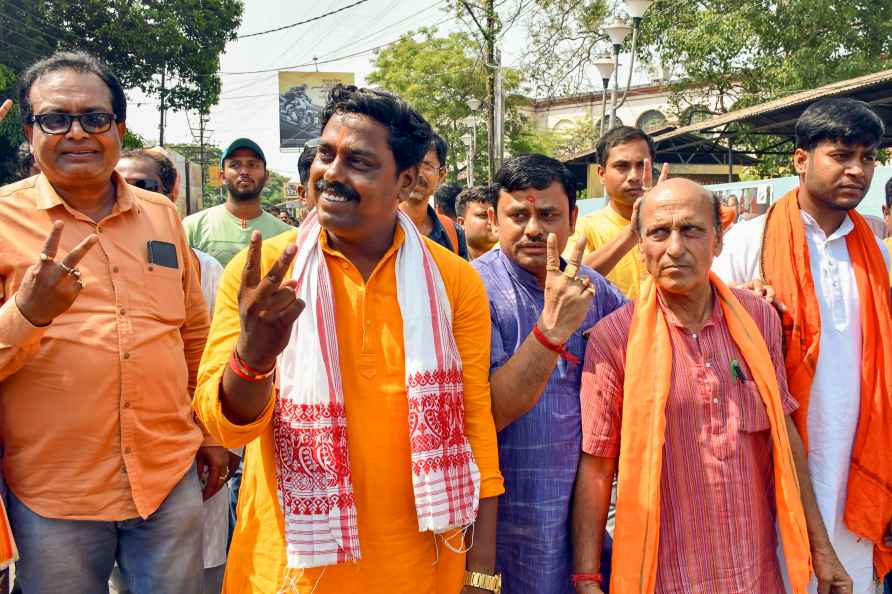 LS Polls: BJP's Dhananjoy Ghosh files nominations
