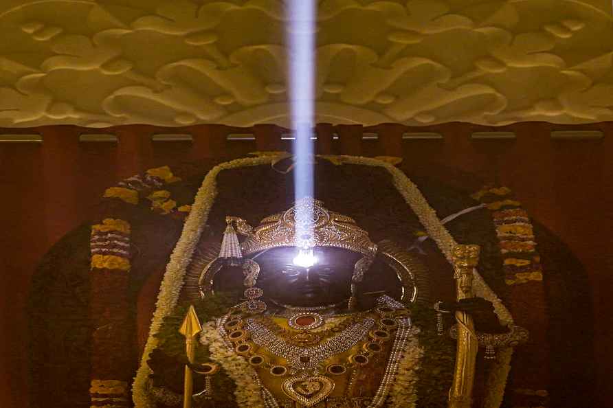 Ram Navami: Surya Tilak on Ram Lall in Ayodhya