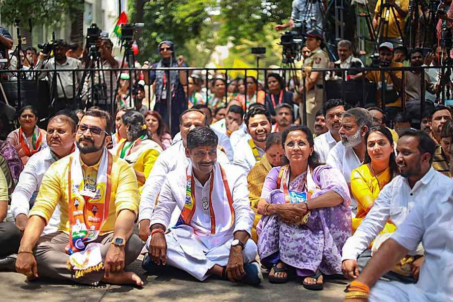 NCP leaders file nomination for LS polls
