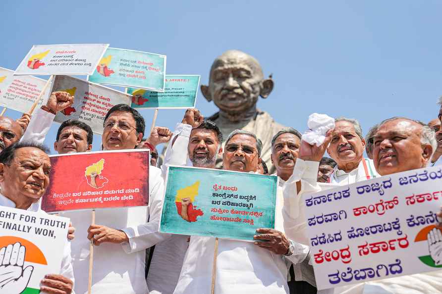 Congress protest over delay in drought relief funds' release