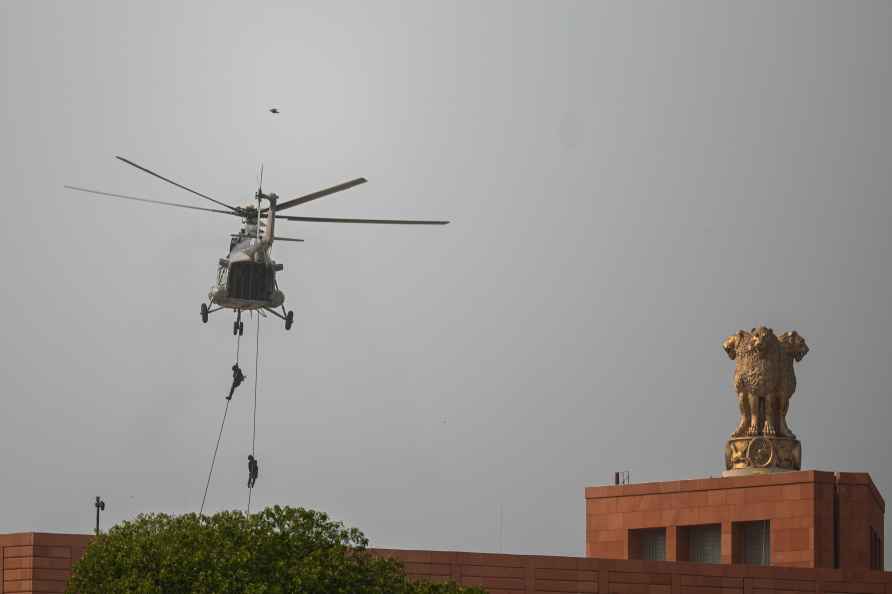 NSG commandos conduct mock drill at Parliament